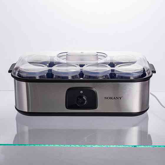 Sokany Йогуртниця електрична на 8 баночок по 180 (мл) 20 Вт SK-08109 Коломия