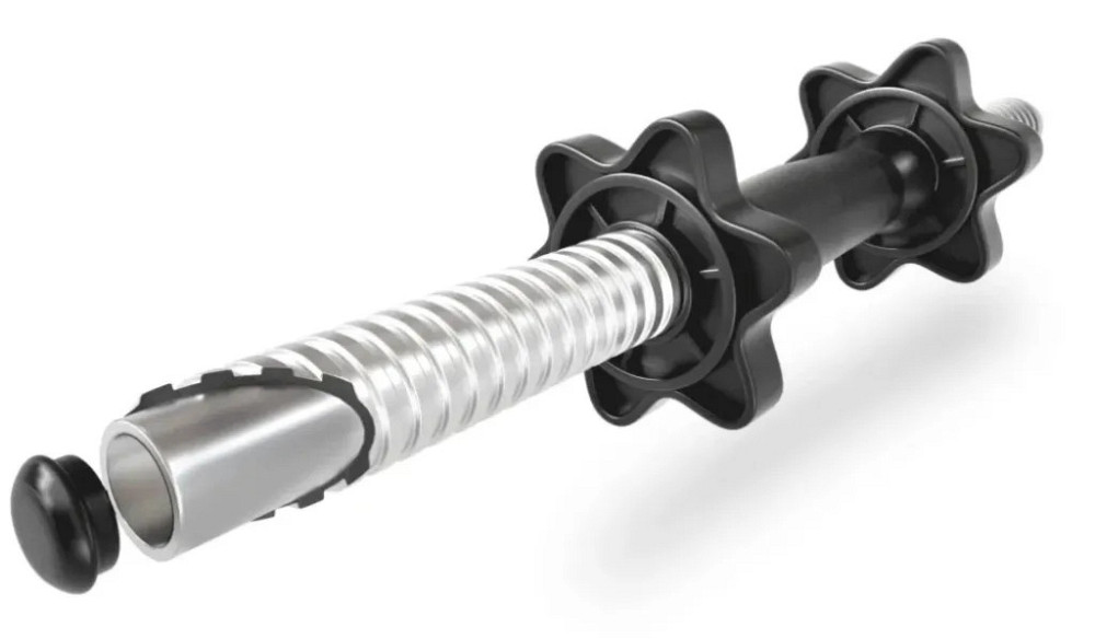 Комплект набор новых разборных гантелей Besport 2 шт по 11 кг Общим весом 22 кг, наборные с дисками, блинами Киев - изображение 9