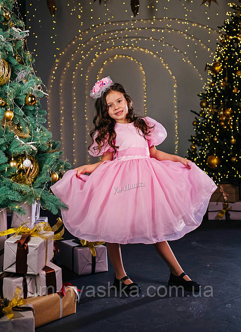 Зефірка Костюм зефірки Дитяча святкова сукня + обруч Кривий Ріг - фото 4