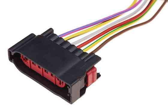 Разъем коннектор с проводом, 6-кон., Электроприв, Педали Аксселератора, 4M5T-14A464, 4M51-9F836-BK, Ford, Mazda Киев