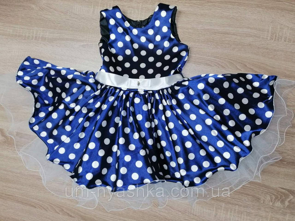 Пышное нарядное платье в ретро стиле 