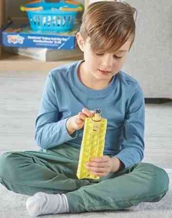 Учимся считать MathLink Cubes 21–30  hand2mind  Numberblocks 21-30 Харьков