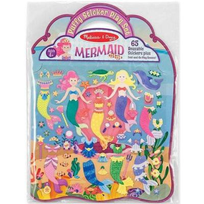 Набір для творчості Melissa&amp;Doug Багаторазові наклейки Русалки (MD19413) Вінниця - фото 1