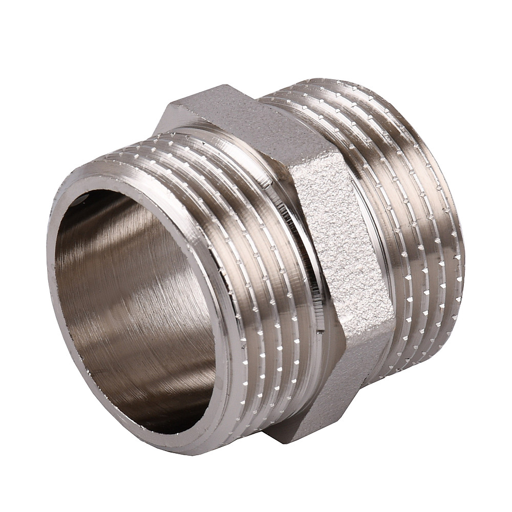 Ніпель 1″ЗЗ нікельований під прокладку NN552G OPTIMUM Киев - изображение 2