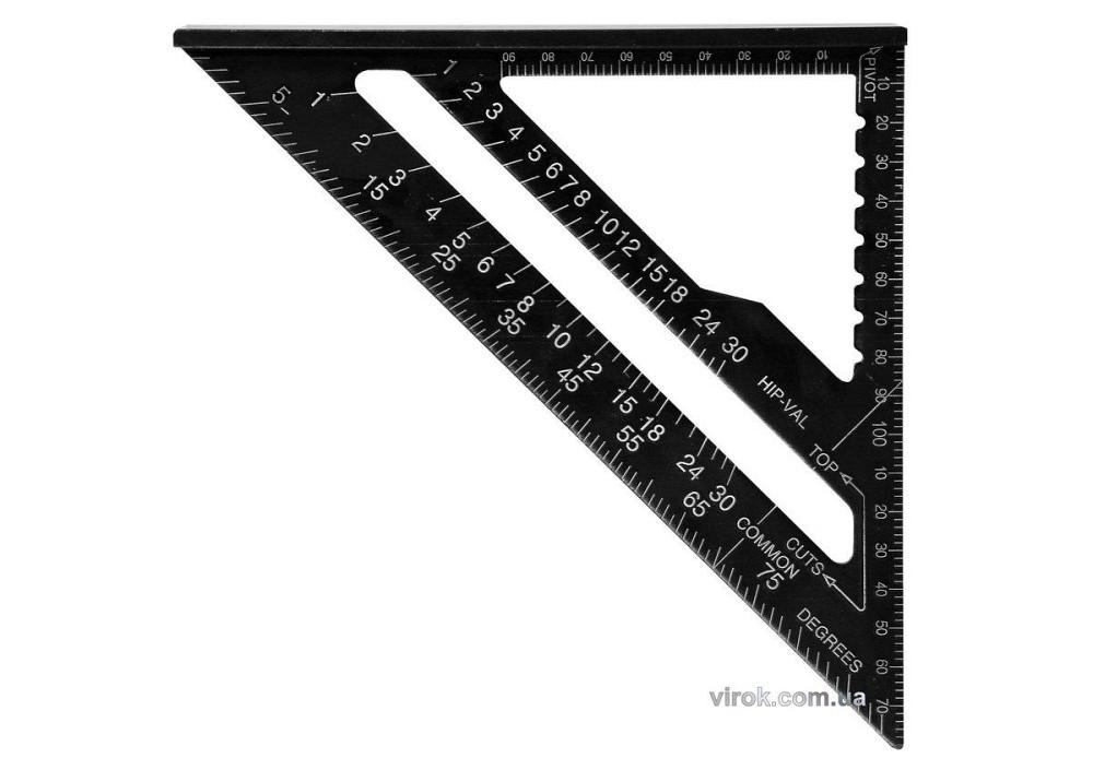 Кутник теслярський алюмінієвий YATO 180 мм [8/64] Одеса - фото 1