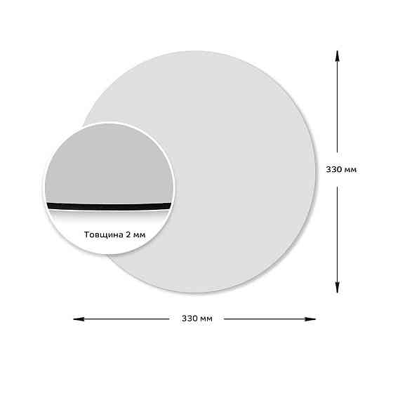 Самоклеющееся акриловое зеркало Киев