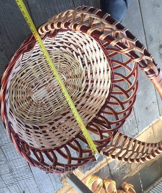 Кошик плетений з лози | Київ - фото 5