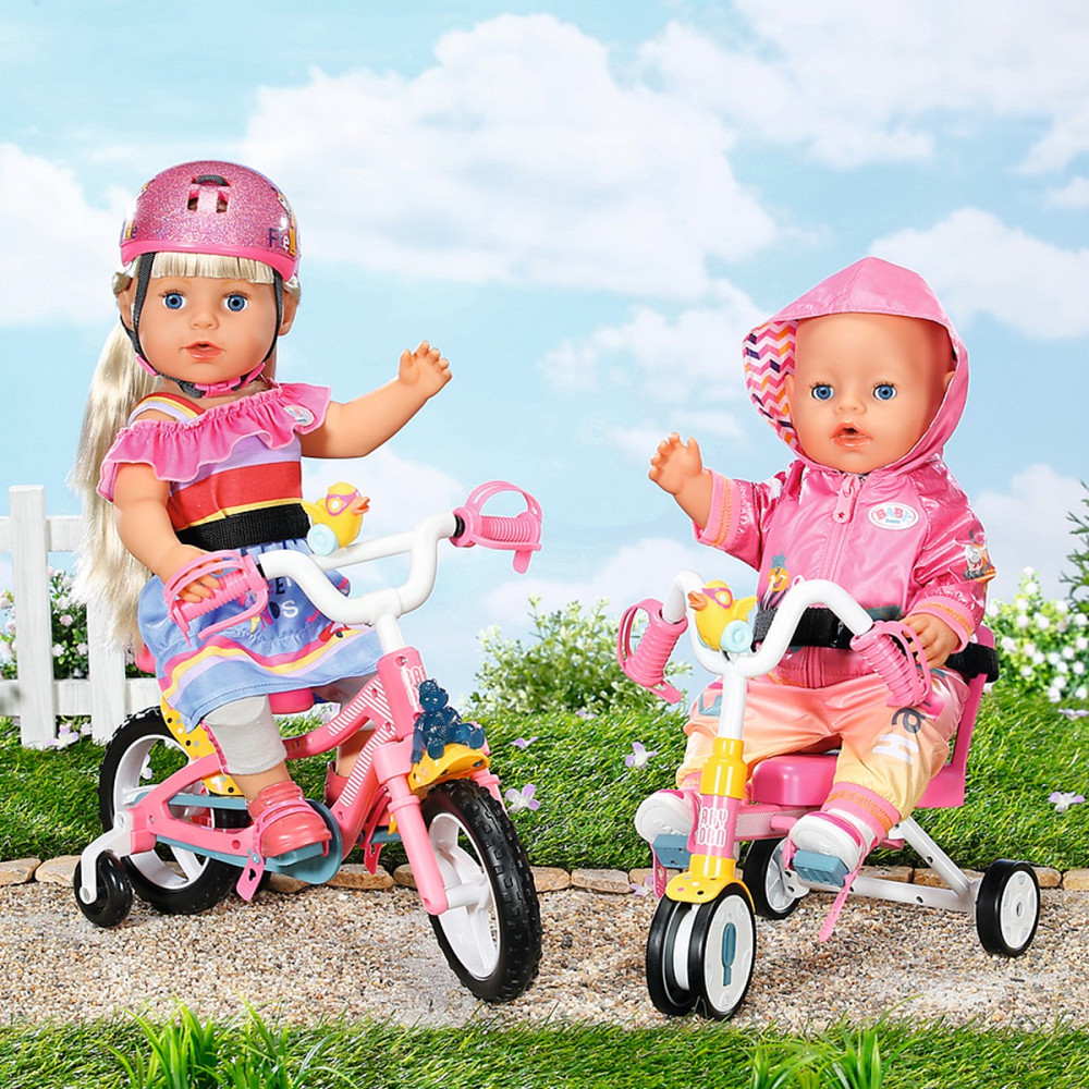 Триколісний велосипед для ляльки Baby Born – Пригоди з Бертою Днепр - изображение 7