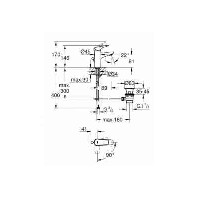 Змішувач Grohe Start Flow ES S-Size (23769000) Вінниця