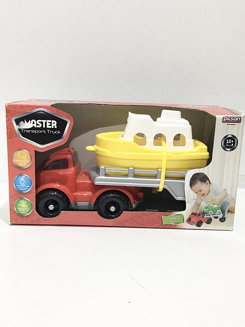 Вантажівка з катером Pilsan рухомі деталі (07-675) Чернігів - фото 1