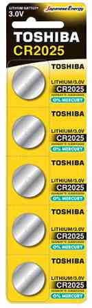 Батарейка Toshiba CR2025 BP 1X5 (6477658) Київ