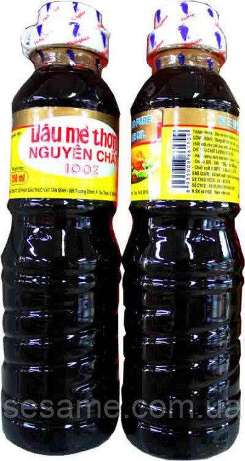 Кунжутное масло 100% Dau me thom Nguyen Chat 250 мл Харьков - изображение 2