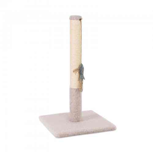 Дряпка Природа Д01 столбик, бежевая, 36х36х67 см Киев