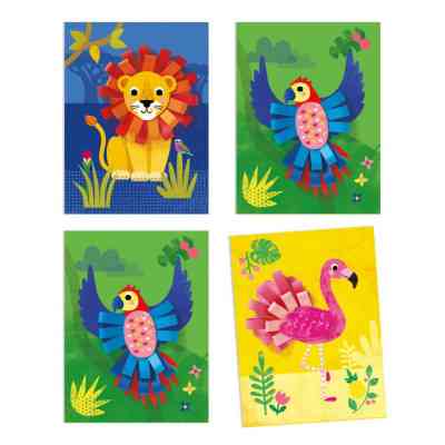 Набор для творчества Djeco Вьющиеся животные (DJ09868) Винница