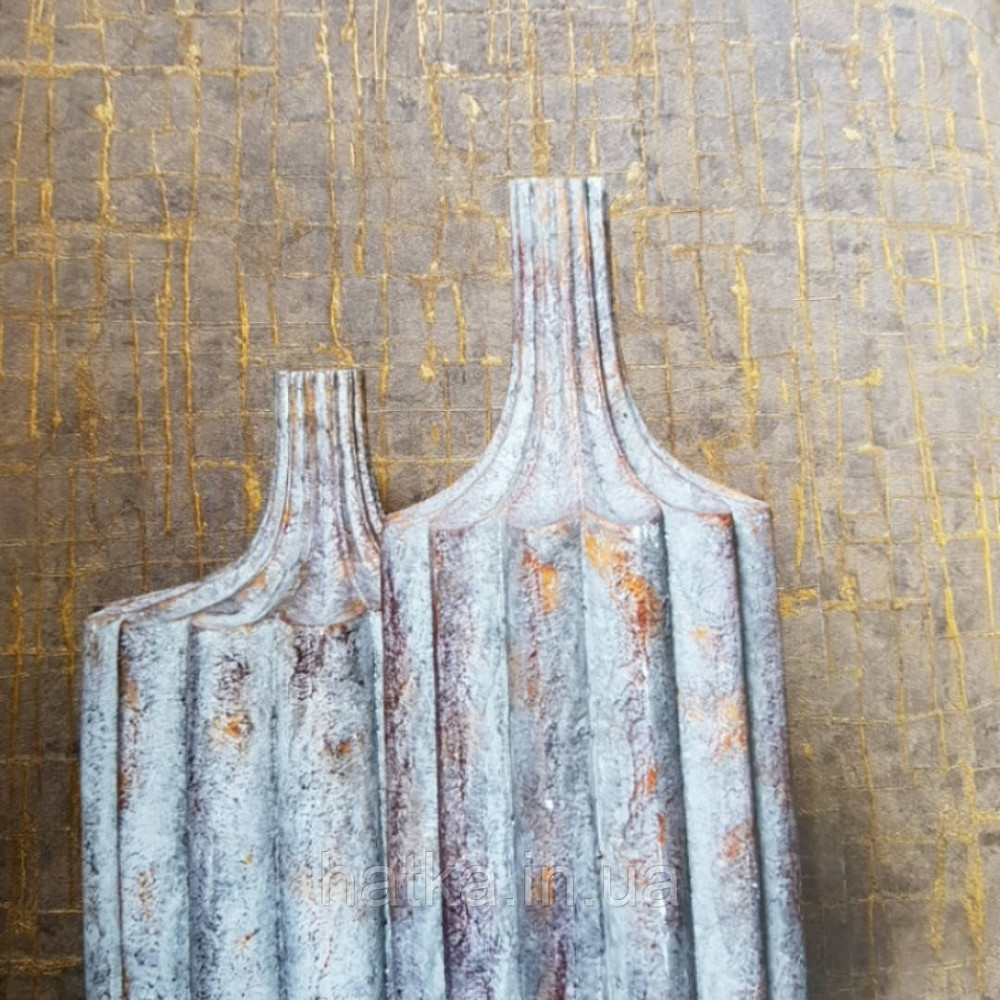 Шпалери Marburg Tango 58809 лофт 3д під штукатурку під бетон темно-коричневі із золотом 10х0,70 Київ - фото 2