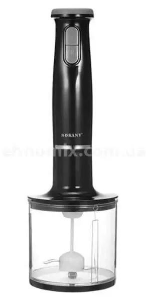 Бытовой ручной блендер 5 в 1 Sokany SK-1714-5, 800 Вт, многофункциональный, для кухни Одесса - изображение 4