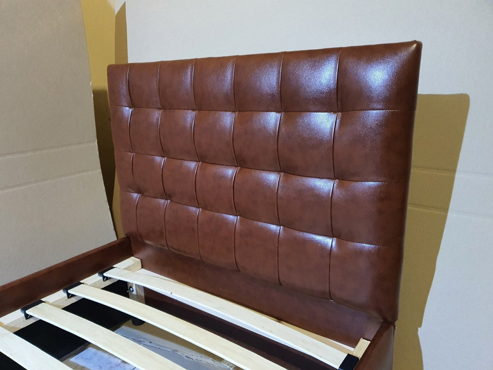 Ліжко SunriseDesign з підйомним механізмом каркас дерево 80x200 коричневий Київ - фото 4