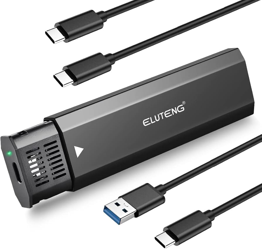 Зовнішня кишеня ELUTENG M.2 NVME SATA SSD 25058 Луцк - изображение 1