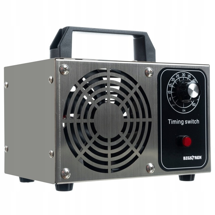 Генератор озону, озонатор повітря з таймером 1-60 хвилин Bigstren (21208) Ефективність: 20 000 мг/год Нововолинськ - фото 2
