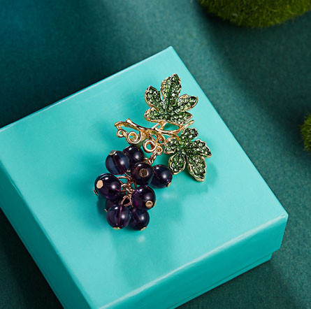 Брошь для одежды женская Виноград Киев - изображение 2