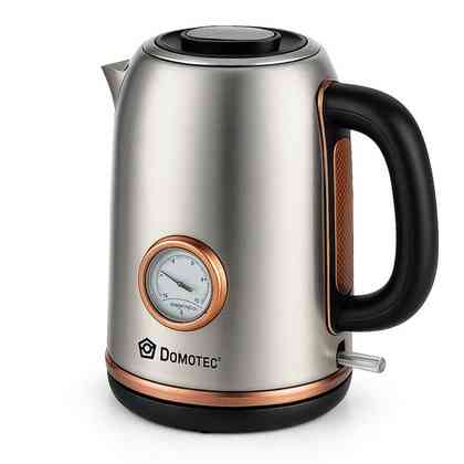 Електричний чайник з автовідключенням Domotec MS-7849 2200 Вт, Електрочайник сталь TA-13 Івано-Франківськ