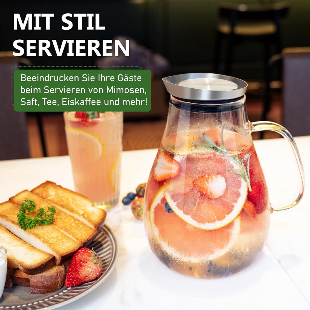 Скляний глечик SUSTEAS Луцьк - фото 5