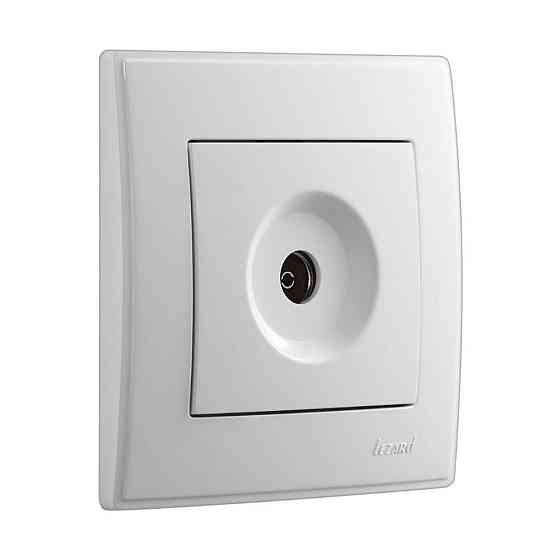 LESYA Розетка ТВ прохідна білий Lezard Харків