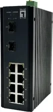 Комутатор LevelOne IGU-1071 łącza sieciowe Zarządzany L2+ Gigabit Ethernet (10/100/1000) Czarny Киев