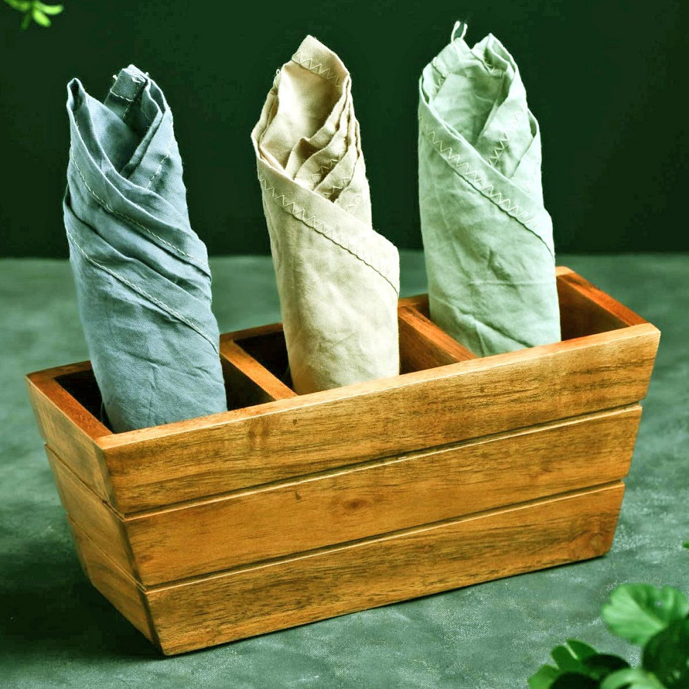 Підставка для столових приладів "Жаденсі" сієна Миколаїв - фото 1