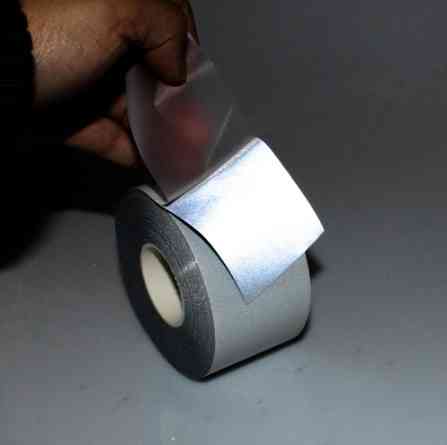 Светоотражающая лента для шитья 5 см на 3 м серый Киев