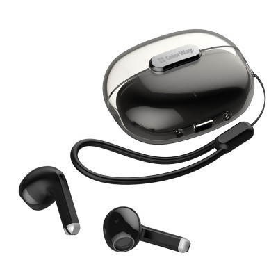 Навушники ColorWay Slim TWS-2 Earbuds Black (CW-TWS2BK) Вінниця - фото 9