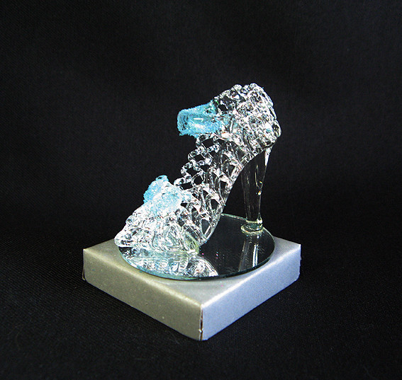 Фигурка декоративная стекло Туфелька Киев - изображение 1