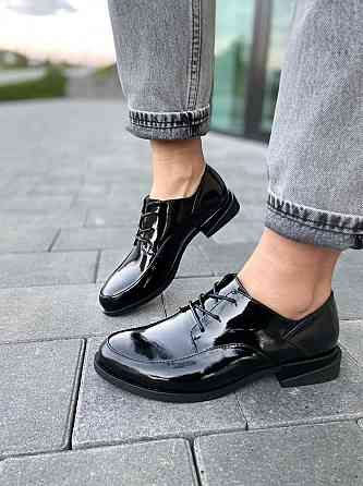 Виконт Туфлі жіночі VIKONT 70-47-42 чорні (весна-осінь, шкіра лакована) (4796) 38 Коломыя