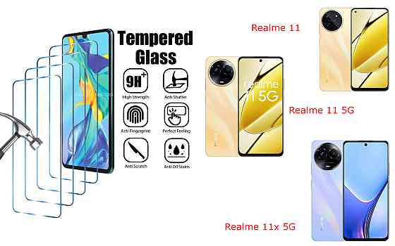 Захисне скло ArmorGlass для Realme 11, Realme 11 5G, Realme 11x 5G – стійке до подряпин та ударів Київ