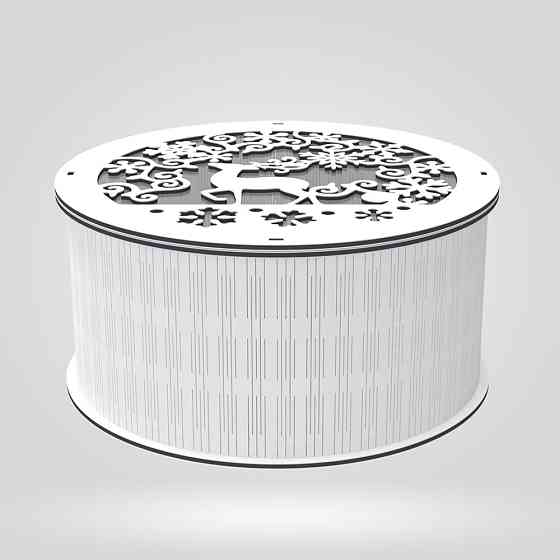 Подарункова коробка EKOSTAR d200 h100 Київ