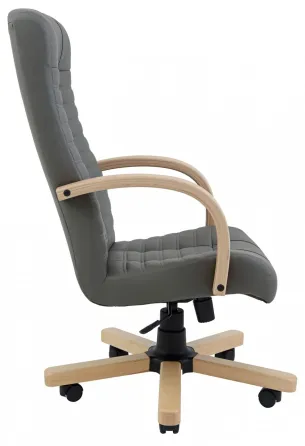 Офісне Крісло Керівника Richman Atlant Fly 2243 Wood-Beech М3 MultiBlock Сірий Київ