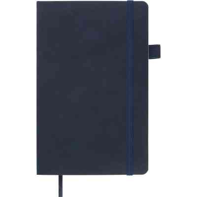 Книга записна Buromax Primo 125x195 мм 96 аркушів в клітинку обкладинка зі штучної шкіри Синя (BM.291161-02) Вінниця