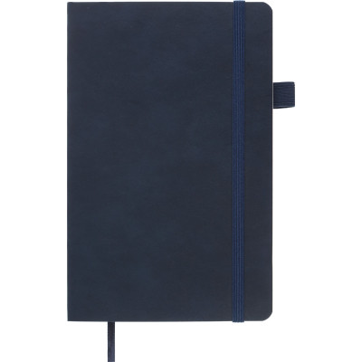 Книга записна Buromax Primo 125x195 мм 96 аркушів в клітинку обкладинка зі штучної шкіри Синя (BM.291161-02) Вінниця - фото 2