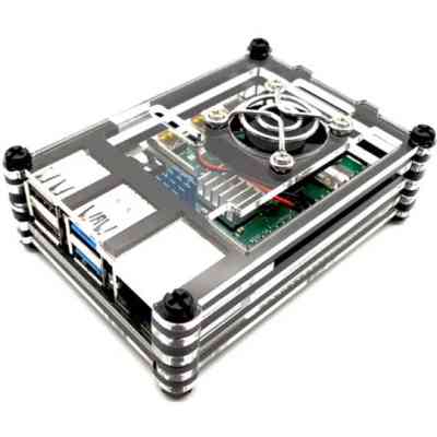 Корпус для Мікро ПК KUONGSHUN for Raspberry Pi 4 (RA518) Вінниця