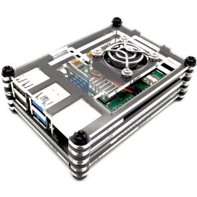 Корпус для Микро ПК KUONGSHUN for Raspberry Pi 4 (RA518) Винница - изображение 2