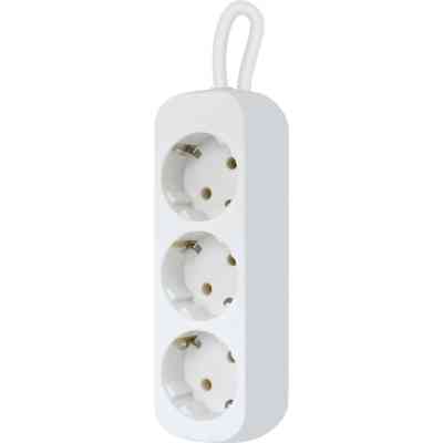 Мережевий подовжувач Defender E350 5.0 m 3 роз white (99223) Вінниця