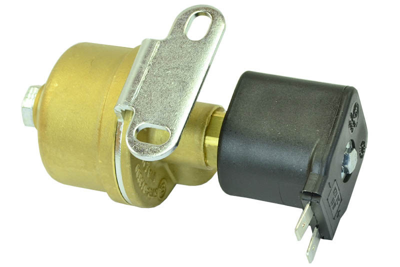 Электроклапан латунь с нижним фильтром (вход 6 мм) газа Мукачево - изображение 1