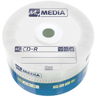 Диск CD MyMedia CD-R 700Mb 52x MATT SILVER Wrap 50 (69201) Винница - изображение 1