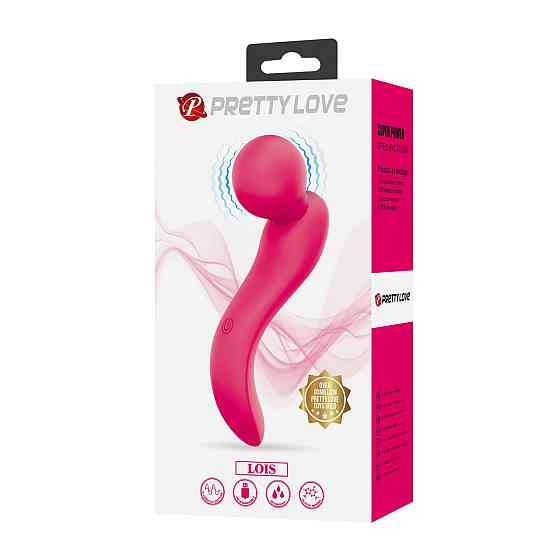Вібромасажер LOIS, 10 vibration functions, Silicone ABS, USB rechargeable Sex Aura Київ