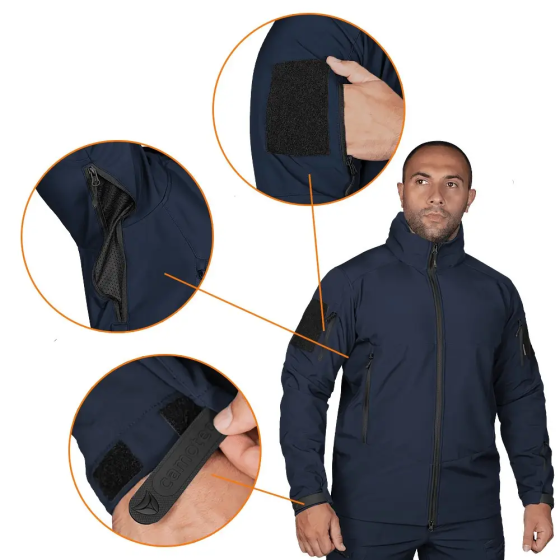 Куртка мужская теплая Phantom System (Синий) 2XL Киев