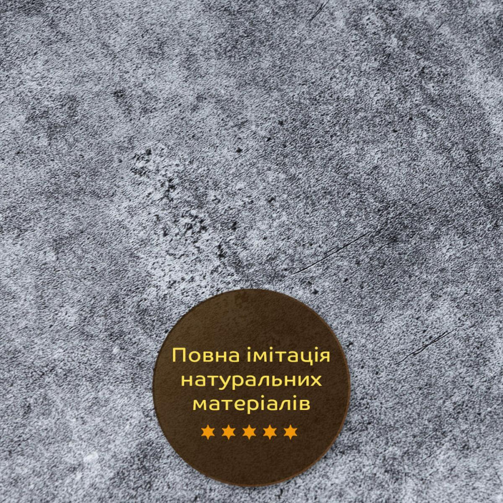 Декоративная ПВХ плита 600х600х3мм Пепельный мрамор (S) SW-00001626 Днепр - изображение 5