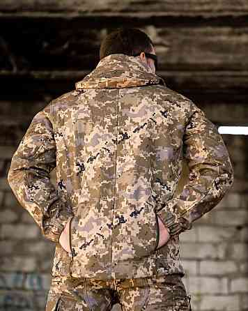 Демисезонный тактический костюм софтшел DEMENTIOZ пиксель  ВТ6841 Одесса