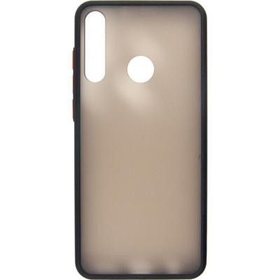 Чехол для мобильного телефона Dengos Matt Huawei Y6P, black (DG-TPU-MATT-54) (DG-TPU-MATT-54) Винница - изображение 1