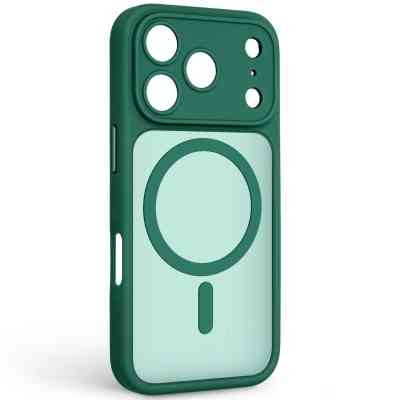 Чехол для мобильного телефона Armorstandart Lush MagCase Apple iPhone 17 Pro Dark Green (ARM87491) Винница