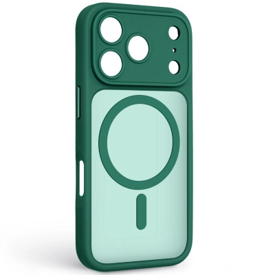 Чехол для мобильного телефона Armorstandart Lush MagCase Apple iPhone 17 Pro Dark Green (ARM87491) Винница - изображение 2